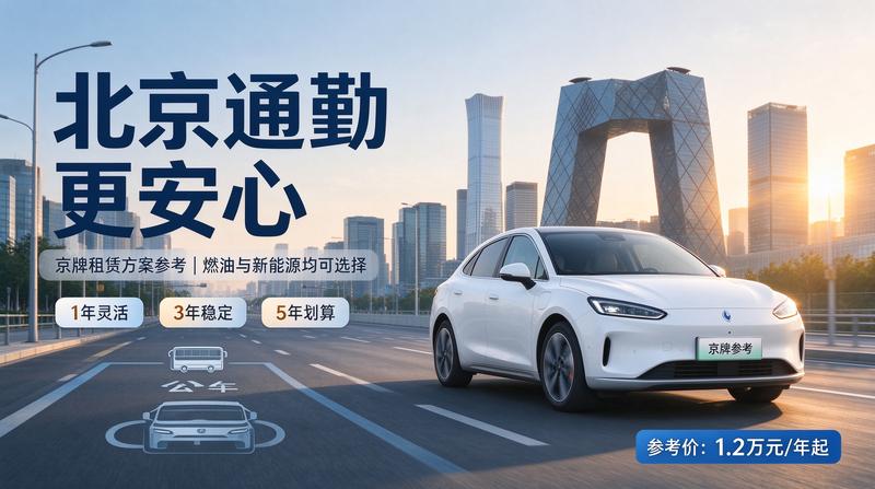 京牌租赁流程示意图